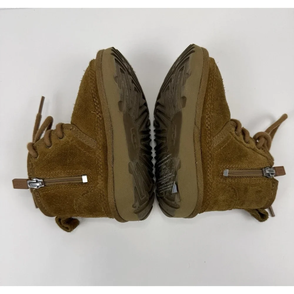 Ugg Neumel II Chestnut Suede Toddler‎ Kids chukka Boots  Size 6